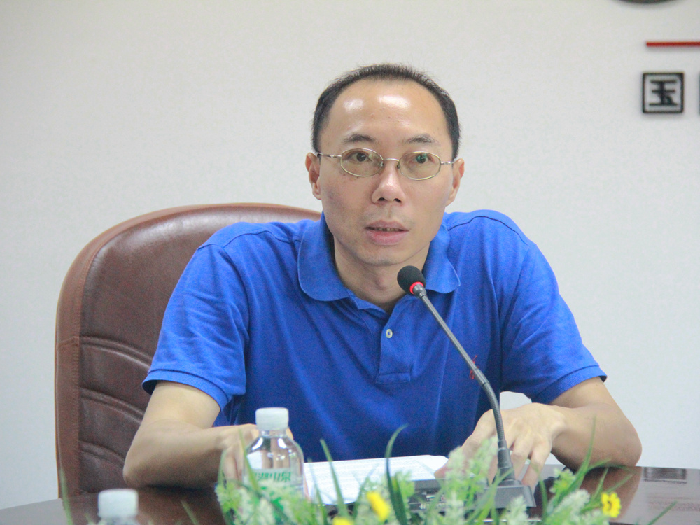 郭桂杭经理发表讲话