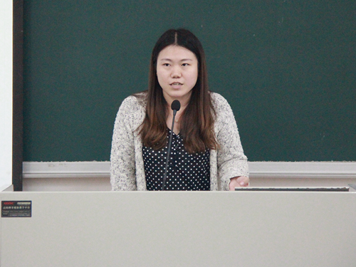 陈娓老师说明入党的注意事宜